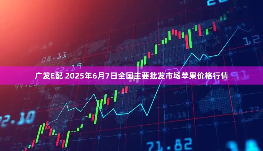 广发E配 2025年6月7日全国主要批发市场苹果价格行情