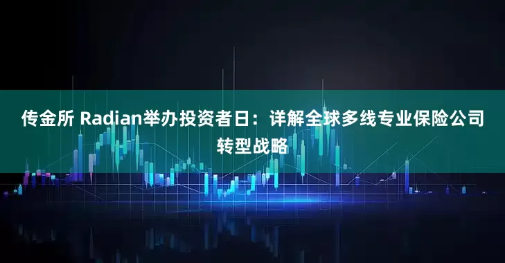 传金所 Radian举办投资者日：详解全球多线专业保险公司转型战略